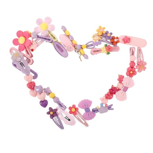DEARMAMY 28stücke Haarspangen Für Mädchen Haarnadel Mit Schleife Festlicher Kopfschmuck Haarschmuck Für Kleinkinder Gemischter Stil von DEARMAMY