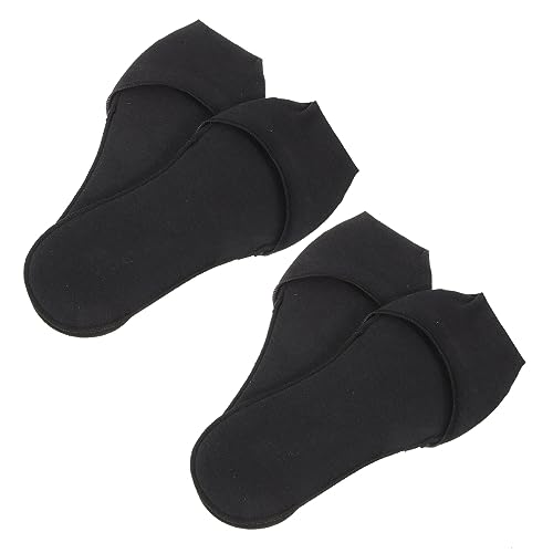 DEARMAMY 2Paare Atmungsaktive Halbsocken für Damen Schweißabsorbierende und Unsichtbare Zehensocken mit Rutschfester Sohle für High Heels Waschbar und Langlebig von DEARMAMY