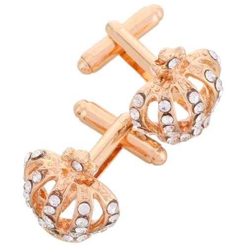 DEARMAMY Elegantes Französisches Strass-hemd Für Herren Modisches Kronenmotiv Herren-set DEARMAMY Elegantes Französisches Strass-hemd Für Herren Modisches Kronenmotiv Herren-set von DEARMAMY