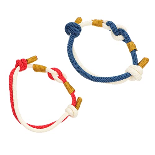 DEARMAMY 2St Armband friendship bracelet für den jahrestag weihnachtspresente Schmuck Armbänder Geburtstagsgeschenkarmband Armreif schicke Handschlaufe Plastik von DEARMAMY