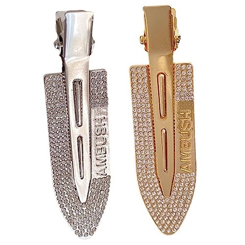 DEARMAMY Haarspange Ohne Falten Make-up-haarspangen 2 Stück Haarspangen für Frauen Haarspangen für Frauen Haarspangen für Mädchen Haar-accessoires für Mädchen von DEARMAMY