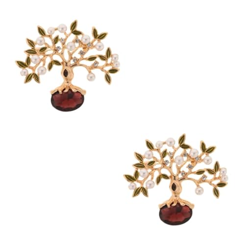 DEARMAMY 2St Glücksbaum-Brosche Broschennadel Krawattennadel Stolz-Pin rote Brosche Wäscheklammern perlen brosche damen brosche Perlenbroschen Perlenbrosche für Damen Stift Zinklegierung DEARMAMY 2St Glücksbaum-Brosche Broschennadel Krawattennadel Stolz-Pin rote Brosche Wäscheklammern perlen brosche damen brosche Perlenbroschen Perlenbrosche für Damen Stift Zinklegierung von DEARMAMY