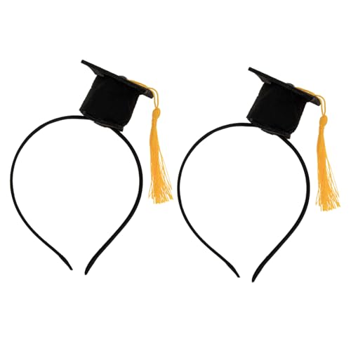 DEARMAMY Grad Cap Haarband Set Gold Farbe Kopfbedeckung Haar Zubehör Für Graduation Party Hochzeit DEARMAMY Grad Cap Haarband Set Gold Farbe Kopfbedeckung Haar Zubehör Für Graduation Party Hochzeit von DEARMAMY