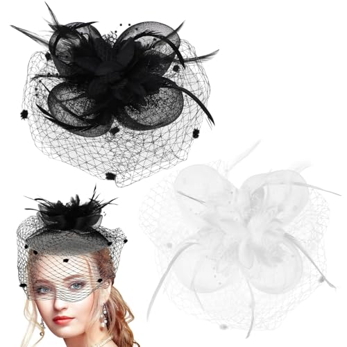 DEARMAMY 2St Mesh-Kopfschmuck haarschmuck ribbon travelit glamorous faszinater Party Kleid für Hochzeitsgäste Tiara Haarband hochzeitskleid Braut Hochzeitshut frauen hochzeit hut Feder DEARMAMY 2St Mesh-Kopfschmuck haarschmuck ribbon travelit glamorous faszinater Party Kleid für Hochzeitsgäste Tiara Haarband hochzeitskleid Braut Hochzeitshut frauen hochzeit hut Feder von DEARMAMY