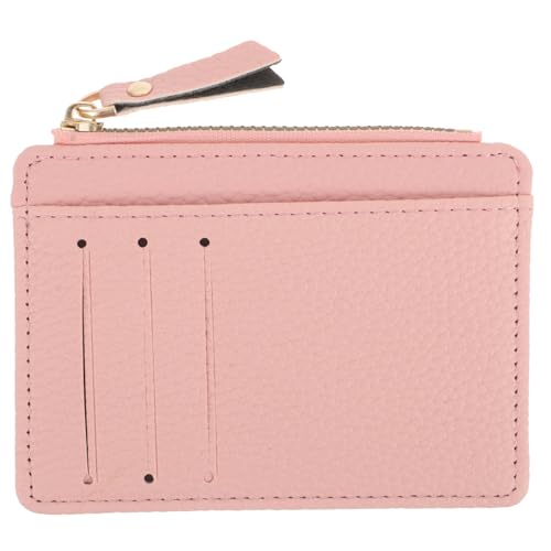 DEARMAMY 2St Münzen Brieftasche rosa kleine geldbörse Damenhandtaschen Geldbörsen für Mädchen scheckkarten-etui damengeldbörse Geldbörse Damen Kartenetui Damen Frauen Kupplung Metall von DEARMAMY
