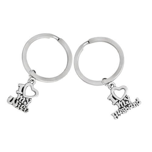 DEARMAMY Schlüsselanhänger-Set Zum Valentinstag Liebes-schlüsselanhänger Modischer Schlüsselanhänger für Frauen für Paare von DEARMAMY