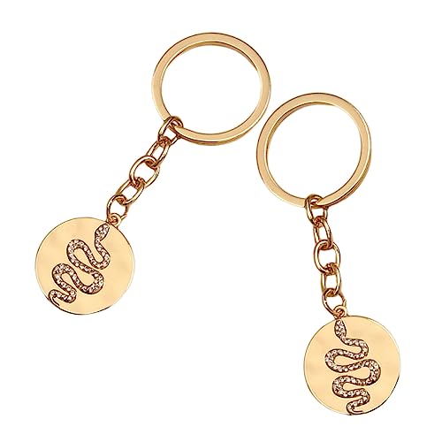 DEARMAMY Einzigartiges -Accessoire Schlüsselanhänger Mit Großer Schlangenform Schlüsselanhänger-Dekorationen Für Taschenanhänger von DEARMAMY