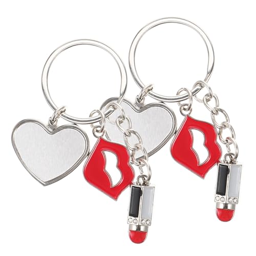 DEARMAMY Herz-schlüsselring 2 Stück Sublimations-schlüsselanhänger Blanker Schlüsselanhänger Für Bastelprojekte DEARMAMY Herz-schlüsselring 2 Stück Sublimations-schlüsselanhänger Blanker Schlüsselanhänger Für Bastelprojekte von DEARMAMY