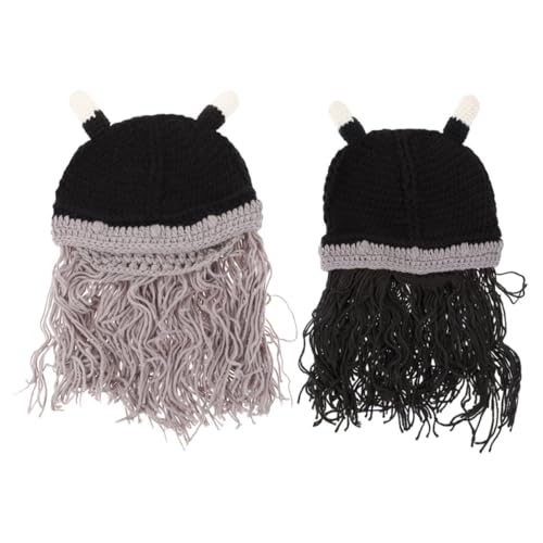 DEARMAMY 2stücke Kostüm Hut Mit Dekorativer Hut Gestrickter Mit Partyzubehör Sammelbedarf Für von DEARMAMY