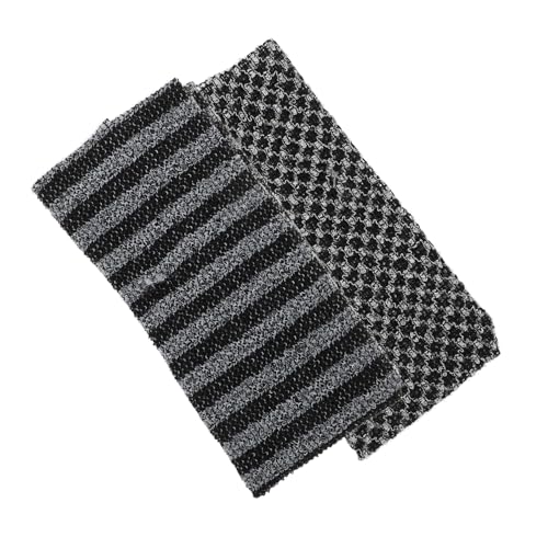 DEARMAMY 2stücke Badehandtücher Für Peeling Lange Streifen Einfache Heimtextilien Körperreinigungstücher Für Dusche Entfernung Von Abgestorbenen Hautzellen von DEARMAMY