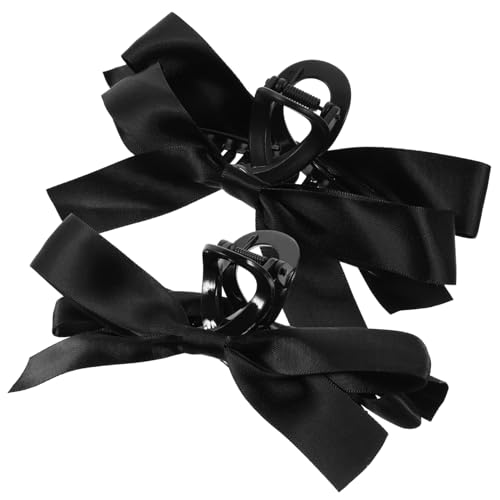 DEARMAMY 2stücke Große Schleifen-haarspangen Haarklammern Mit Schleife Für Damen Haarspangen Für Dickes Und Dünnes Haar Haarklammern Für Frauen Für Make-up Und Verschiedene Anlässe von DEARMAMY