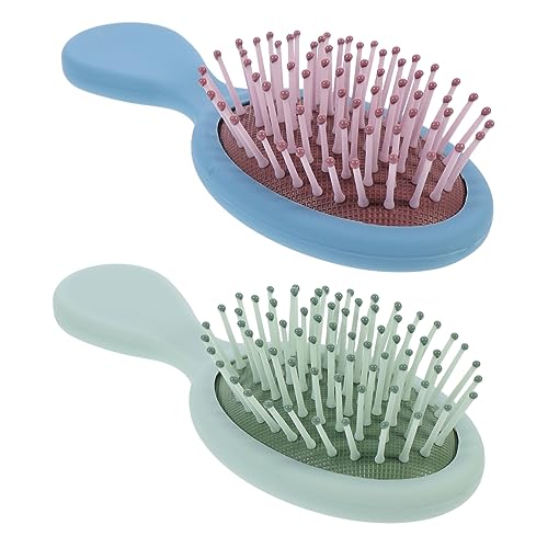 DEARMAMY 2stücke Haar-kamm Massagekamm Aus Kunststoff Mit Massage- Für Kopfhaut Und Haare Praktisch Für Damen Und Haushalt von DEARMAMY