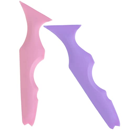 DEARMAMY 2stücke Augenbrauenschablonen Aus Silikon Mascara Applikator Hilfsmittel Wiederverwendbare Make-up-tools Zum Auftragen Von Augenbrauenstift Und Eyeliner Schnell Und Einfach Zu von DEARMAMY