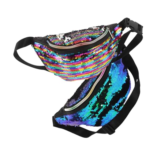 DEARMAMY 2stücke Sport-bauchtaschen Mit Seitentasche Hüfttasche Und Gürteltasche Für Damen Reise-reittaschen Und Glitzer-umhängetasche Bequeme Outdoor-aktivitäten Tasche Mit DEARMAMY 2stücke Sport-bauchtaschen Mit Seitentasche Hüfttasche Und Gürteltasche Für Damen Reise-reittaschen Und Glitzer-umhängetasche Bequeme Outdoor-aktivitäten Tasche Mit von DEARMAMY
