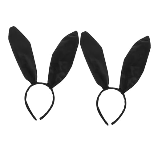 DEARMAMY 2stücke Bunny Ohren Haarreifen Für Damen Lustige Cosplay Accessoires Für Partys Geburtstage Und Und Tragbar von DEARMAMY