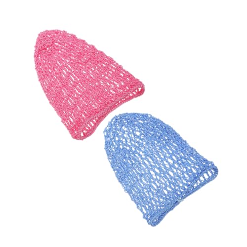 DEARMAMY 2pcs Frauen Gehäkelte Haar Net Kappe Schlaf Hut Für Haar Mesh Schlaf Haarnetz Dominikanische Wrap von DEARMAMY