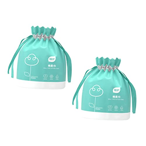 DEARMAMY 2rollen Einweg-gesichtstücher Aus Baumwolle Make-up-entferner-tücher Reinigungstücher Für Gesicht Kosmetiktücher Geeignet Zum Abschminken Und Reinigen von DEARMAMY