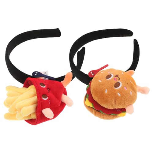 DEARMAMY Flexibles Hamburger-kostüm-stirnband Pommes-frites-kopfschmuck Mottoparty Selfie-kopfbedeckung Für Jungen Und Mädchen Erwachsene DEARMAMY Flexibles Hamburger-kostüm-stirnband Pommes-frites-kopfschmuck Mottoparty Selfie-kopfbedeckung Für Jungen Und Mädchen Erwachsene von DEARMAMY