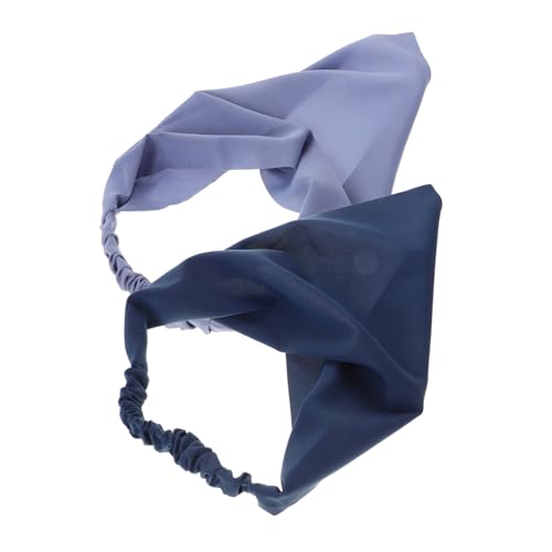 DEARMAMY Stirnband Bänder Stirnband Schal Set Elastisches Dreieck Haar Accessoire von DEARMAMY