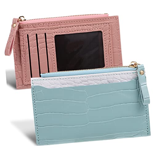 DEARMAMY 2st Geldbörse Krokodil Schminktasche Groß Klare Kosmetiktasche Groß Reise-kosmetiktasche Groß Münzbeutel Pu von DEARMAMY
