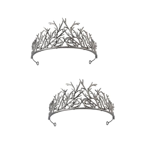 DEARMAMY 2st Krone Aus Blättern Brautparty-tiara Brautkrone Fee Kopfschmuck Cosplay-kopfbedeckung Ast Krone Brautkleid Gotische Krone Hochzeit Braut Dekore Kronen Diademe Tiaras DEARMAMY 2st Krone Aus Blättern Brautparty-tiara Brautkrone Fee Kopfschmuck Cosplay-kopfbedeckung Ast Krone Brautkleid Gotische Krone Hochzeit Braut Dekore Kronen Diademe Tiaras von DEARMAMY
