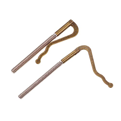 DEARMAMY 2st Ordner Prüfen Frühling Schild Luftmarken Kasse Halter Inhaber Prüfen Kreditkartenetui Geldbeutel-Organizer-Clip Inhaber Von Brieftaschenschecks Luft Brieftasche Legierung von DEARMAMY