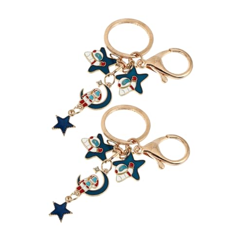 DEARMAMY Schlüsselanhänger Mit Weltraummotiv Taschenanhänger Astronauten-schlüsselring-Set Modischer Für Männer Und Frauen Toller Anlass DEARMAMY Schlüsselanhänger Mit Weltraummotiv Taschenanhänger Astronauten-schlüsselring-Set Modischer Für Männer Und Frauen Toller Anlass von DEARMAMY