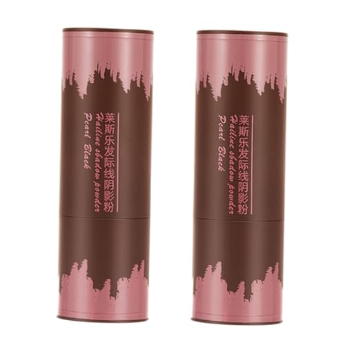DEARMAMY 2stücke Haaransatz-schattenpuder Haaransatz-puder-stick Für Frauen Haarpuder Für Dünner Werdendes Haar -concealer Augenbrauen-make-up von DEARMAMY