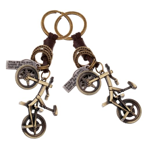 DEARMAMY 2stücke Mini Fahrrad Schlüsselanhänger Aus Bronze Vintage Design Inspirierender Schlüsselanhänger Für Radfahrer Praktisches Für Männer Und Frauen DEARMAMY 2stücke Mini Fahrrad Schlüsselanhänger Aus Bronze Vintage Design Inspirierender Schlüsselanhänger Für Radfahrer Praktisches Für Männer Und Frauen von DEARMAMY