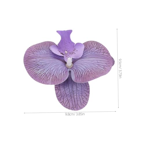 DEARMAMY 3paar Blumenclips Für Schuhe Orchideenblütenclips Flache Schuhaccessoires Abnehmbare Dekorative Blumenschuhclips Schuhclips Damen Blumenclips Für Damen von DEARMAMY