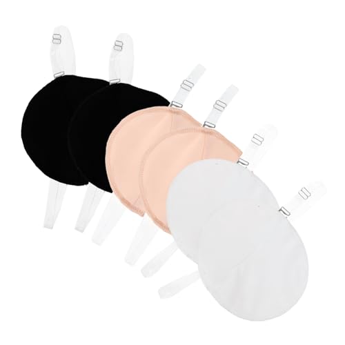 DEARMAMY 3 Paar Schweißabsorptions Schnelltrocknungspads Absorber Waschbare Achselschweißpads Workout Schweißpads Für Die Achseln Von Frauen Dickes Sportabsorbierendes Und von DEARMAMY