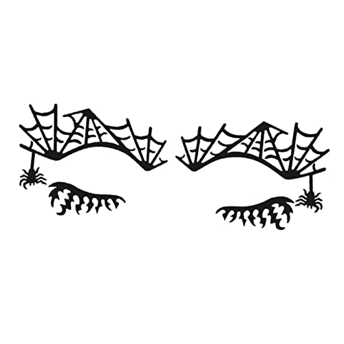 DEARMAMY 3 Paare Augen Make Up Aufkleber Temporäre Eyeliner Schablonen für Karneval Halloween und Maskenball Einfach Anzuwenden Party Outfit zu Verzaubern von DEARMAMY