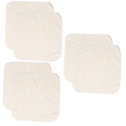 DEARMAMY 3 Sätze Gesicht Handtücher Peeling-waschlappen Handtuch Gesichtswaschtücher Make -up -entfernerhandtücher Waschen Baumwolle Beige Bambusfaser 2 Stücke * 3 von DEARMAMY