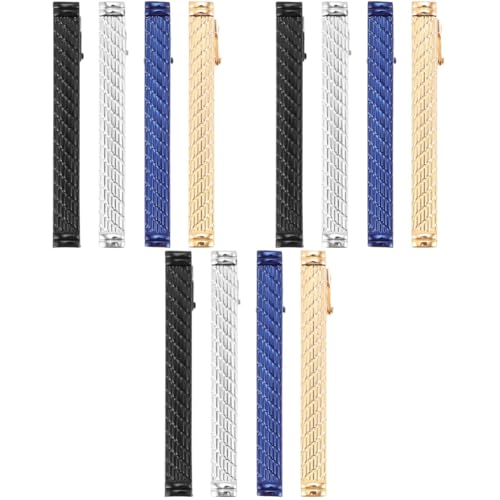 DEARMAMY 3 Sätze Krawattenklammern Krawattenhalter Krawattenklammer-set Manschette Clip-krawatte Zubehör Krawattennadel Krawattenverschlüsse Exquisite Krawattenstangen Kupfer 4 Stück * 3 DEARMAMY 3 Sätze Krawattenklammern Krawattenhalter Krawattenklammer-set Manschette Clip-krawatte Zubehör Krawattennadel Krawattenverschlüsse Exquisite Krawattenstangen Kupfer 4 Stück * 3 von DEARMAMY