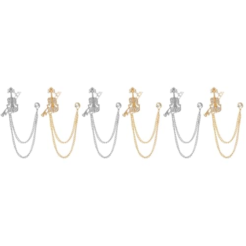 DEARMAMY 3 Sätze Violine Reversnadel Band Cello-schmuck Brosche Musikalische Brosche Knopf Pin-anzeige Krawattennadel Stift Broschen Für Damen Anstecknadel Legierung 2 Stück * 3 DEARMAMY 3 Sätze Violine Reversnadel Band Cello-schmuck Brosche Musikalische Brosche Knopf Pin-anzeige Krawattennadel Stift Broschen Für Damen Anstecknadel Legierung 2 Stück * 3 von DEARMAMY