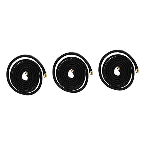 DEARMAMY 3 Stck Verstellbares Leder Aluminium Haarband Damen Haargummi Flexibel Weich Langlebig Vielseitig als Pferdeschwanzhalter Stirnband Schmuck für Alltag und Styling von DEARMAMY