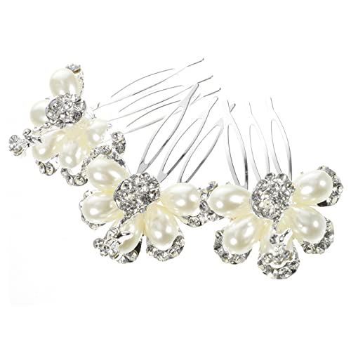 DEARMAMY 3 Stück Braut Kopfbedeckungen Für Hochzeit Brautschmuck Hochzeitsparty Kopfschmuck Braut Haarschmuck Frauen Edelsteine Hochzeits Haarschmuck Bräute Hochzeits Haarkamm DEARMAMY 3 Stück Braut Kopfbedeckungen Für Hochzeit Brautschmuck Hochzeitsparty Kopfschmuck Braut Haarschmuck Frauen Edelsteine Hochzeits Haarschmuck Bräute Hochzeits Haarkamm von DEARMAMY