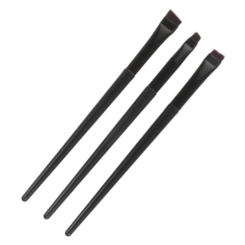 DEARMAMY 3stücke Teiliges Aus Schrägen Eyeliner Und Augenbrauenpinseln Präzise Makeup-werkzeuge Für Augen Für Profis Und Anfänger Robust Leicht Zu Handhaben Aus Hochwertigem von DEARMAMY