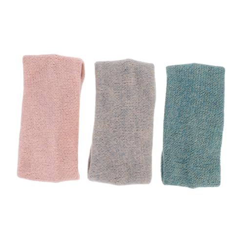 DEARMAMY Stirnbänder Warmes Stirnband Breites Stirnband für Damen Herren Dehnbar von DEARMAMY
