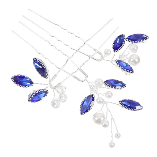 DEARMAMY 3stücke Haarnadeln Mit Strass Für Frauen Stilvolle Hochzeitsfrisur Zubehör Haarschmuck Für Braut Und Partys Retro Haarstäbe Für Verschiedene Anlässe von DEARMAMY