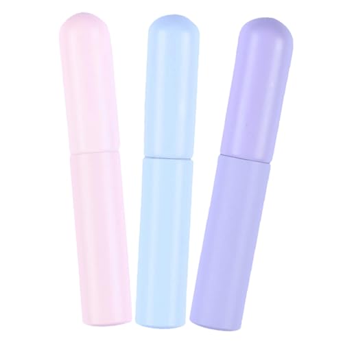 DEARMAMY 3 Stück Lippenpinsel-set Bilden Fleck Lippen-concealer-pinsel Bürsten Make-up-applikatorpinsel Lippenpinsel Damen Make -up -pinsel Für Frauen Creme Kieselgel von DEARMAMY