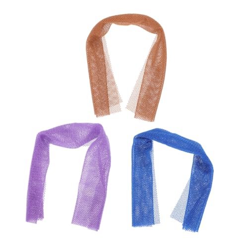 DEARMAMY 3stücke Langes Badetuch Rückentuch Körperpeelingtuch Badezubehör Badetuch Für Zuhause Langes Körperpeelingtuch Für Zuhause von DEARMAMY