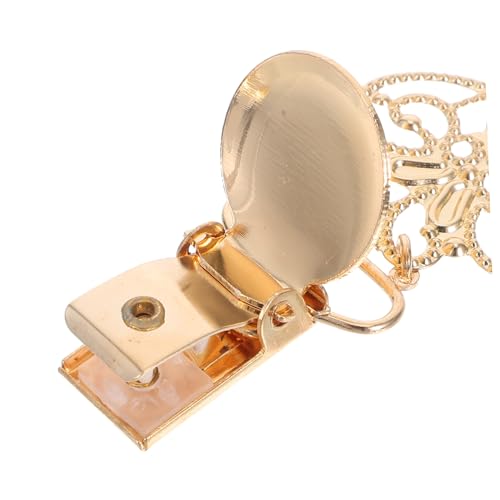 DEARMAMY 3stücke Schal-cardigan-kragenclips Aus Legierung Mit Kunstperlen Retro-kragenclips Für Pullover Schals Und Kleider Broschen-cardiganclip Für Vintage-kleidungszubehör von DEARMAMY