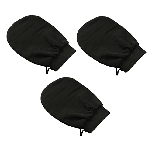 DEARMAMY 3 Stück Teiliges Peeling für Körperpeeling Abgestorbene Haut Entfernen mit Viskose Rayon für Bad Hochwertige Spa Erfahrung für Männer von DEARMAMY