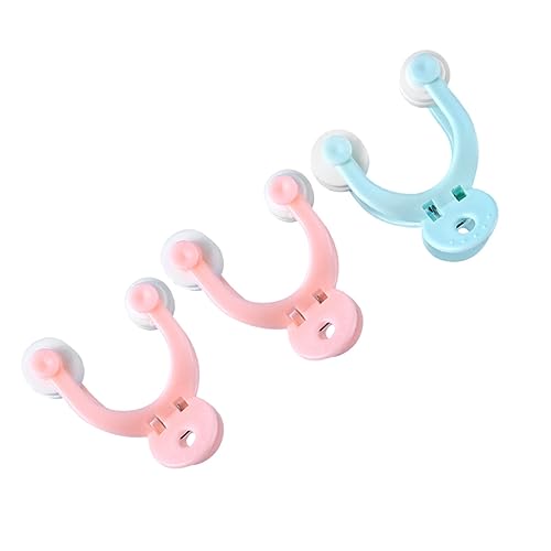 DEARMAMY 3 Stücke Nasenclip zur Nasenkorrektur Tragbarer Beauty Tool für Damen und Herren zur Anhebung und Formung Nase Zufällige Farben Zufällige Farbe von DEARMAMY