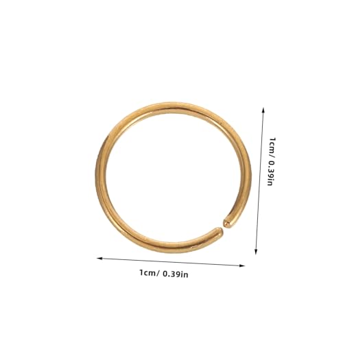 DEARMAMY 30 Stück Teiliges Nahtlose Nasenringe aus Leicht und Hautfreundlich Vielseitig Tragbar für Damen und Herren Geeignet für Verschiedene Piercingstellen und Täglichen Komfort von DEARMAMY