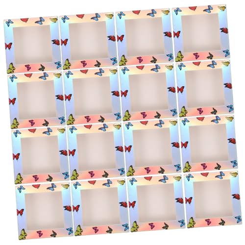 DEARMAMY 30stücke Organizer Für Falsche Wimpern Aus Karton Und Wimpernetuihalter Mit Ablage Bunte Wimpernbox Für Make-up-werkzeuge Wimpernaufbewahrungsbox Leicht Zu Tragen von DEARMAMY