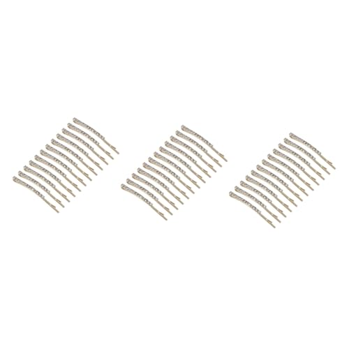 DEARMAMY 36stücke Modische Haarklammern Mit Strass Für Damen Und Mädchen Stilvolle Haarschmuck-accessoires Und Weiß Für Hochzeiten Und Partys von DEARMAMY