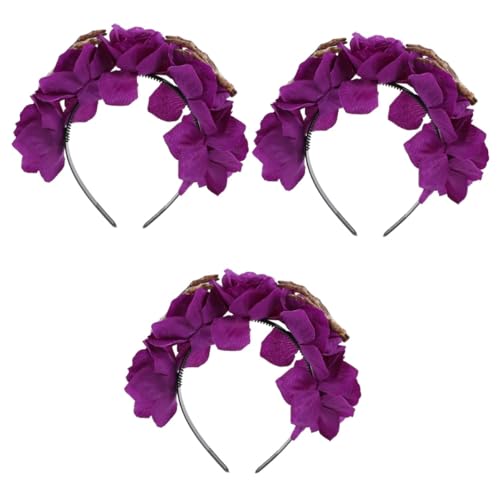 DEARMAMY 3St Rose Ghost Claw Stirnband Mardi Gras Cosplay Kopfbedeckung -Haarreifen karneval haarschmuck halloween haarschmuck Cosplay-Haarreifen Stirnband im Halloween-Stil Seide DEARMAMY 3St Rose Ghost Claw Stirnband Mardi Gras Cosplay Kopfbedeckung -Haarreifen karneval haarschmuck halloween haarschmuck Cosplay-Haarreifen Stirnband im Halloween-Stil Seide von DEARMAMY