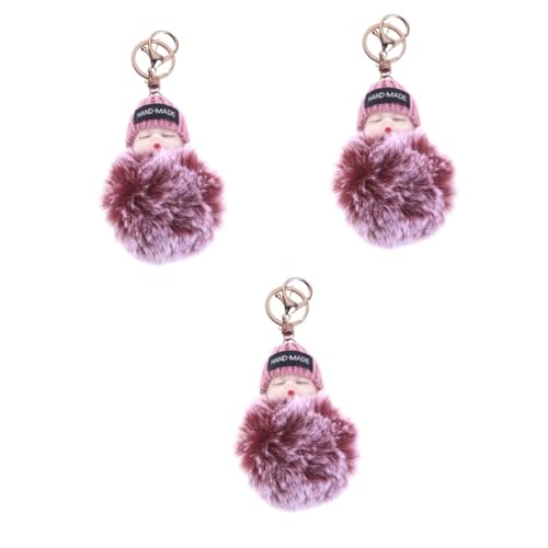 DEARMAMY Anhänger Baby 3st Schlüsselanhänger Kuschelig Cutermesserser The Key Puppen Key Chains Geschengutsein Jakobsweg Attraktiv Showcase Schlüsselkette Decor Ornament Schlüsselbund Rot von DEARMAMY